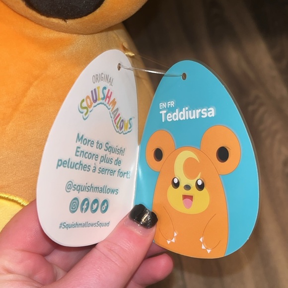 Teddiursa Pokémon Squishmallow - Picture 4 of 5